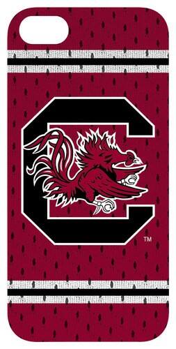 Front Standard. Tribeca - Vintage Jersey South Carolina Gamecocks Hard Shell Case for Apple® iPhone® 4 and 4S - Maroon.