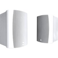 KEF - Ventura 6-1/2" Passive 2-Way Outdoor Speakers (Pair) - White - Front_Zoom