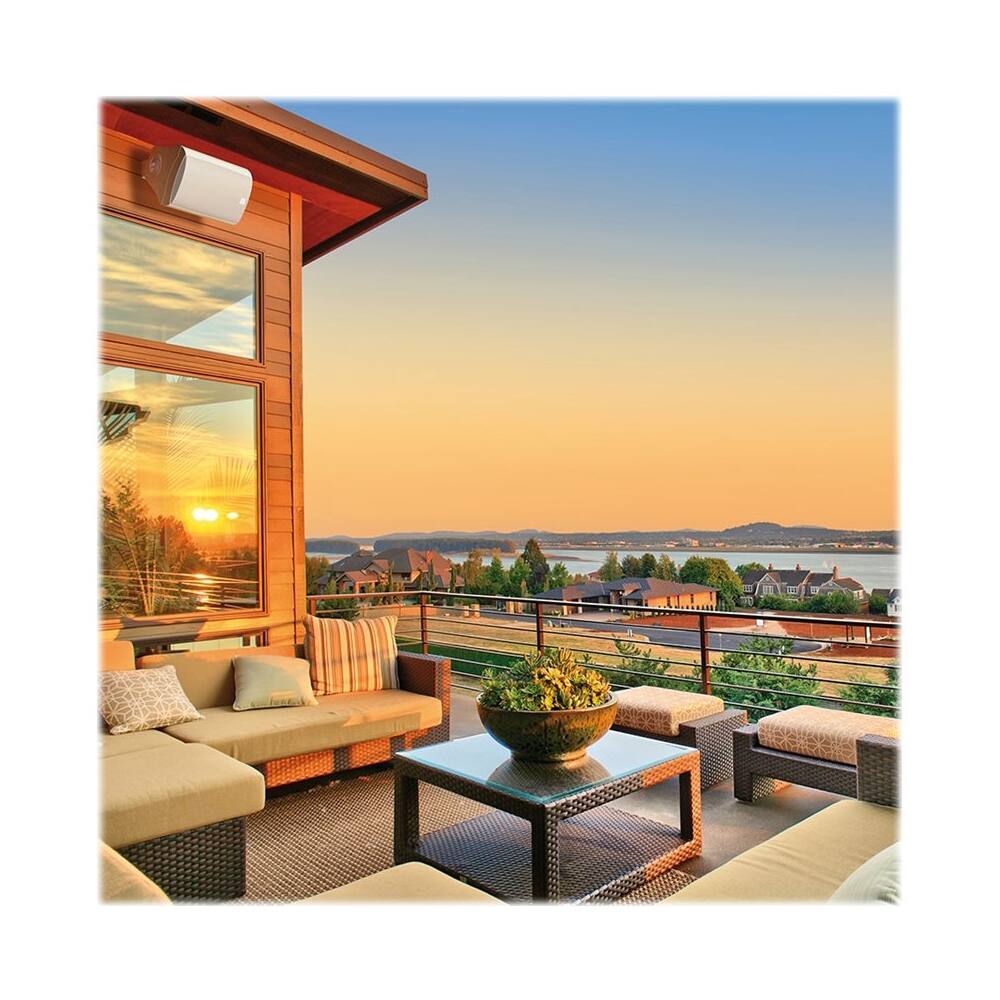 Alt View 11. KEF - Ventura 6-1/2" Passive 2-Way Outdoor Speakers (Pair) - White.