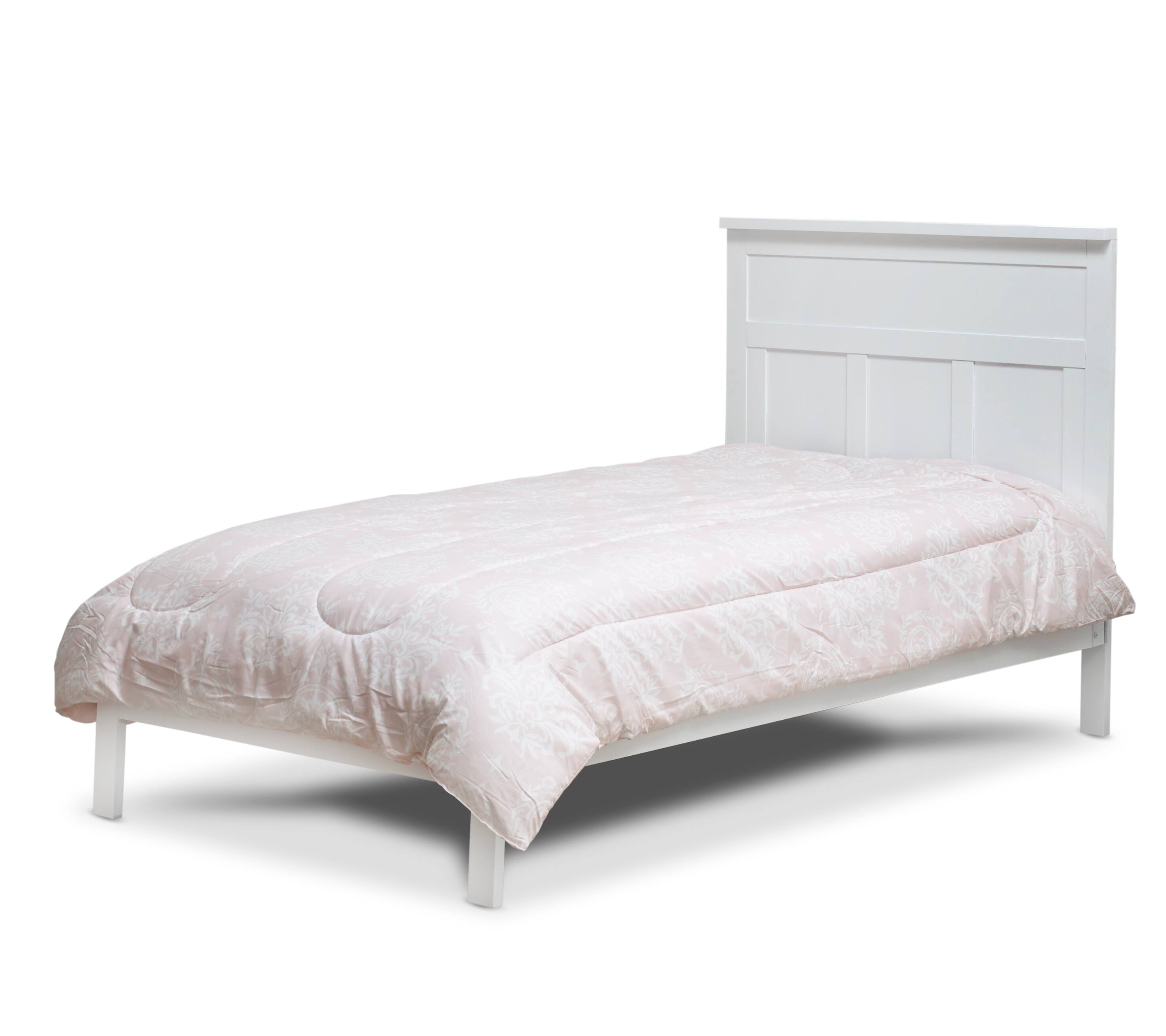 Front. Sorelle - Sorelle Twin Bed - White.
