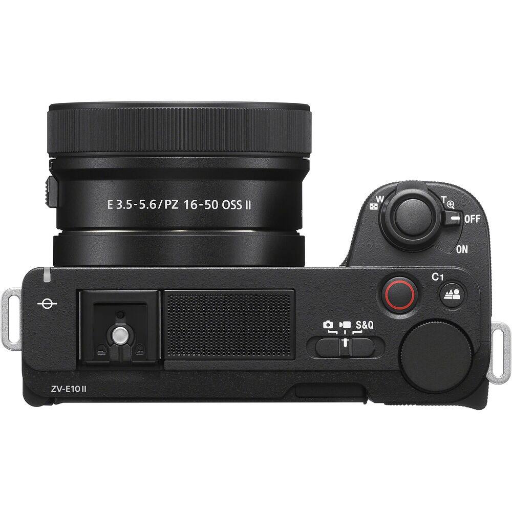 Bundle Sony ZV E10 II Mirrorless Camera Black + 16 50mm Lens Kit +
