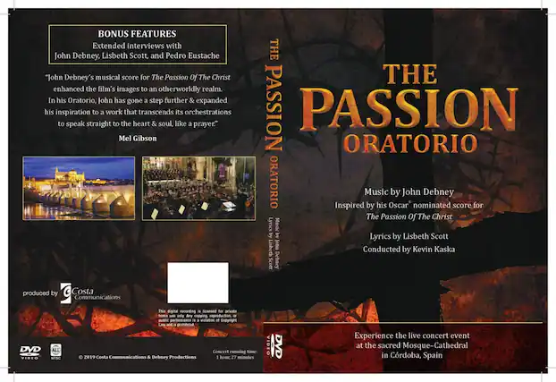 Front. The Passion Oratorio: A Live Concert Event - DVD.