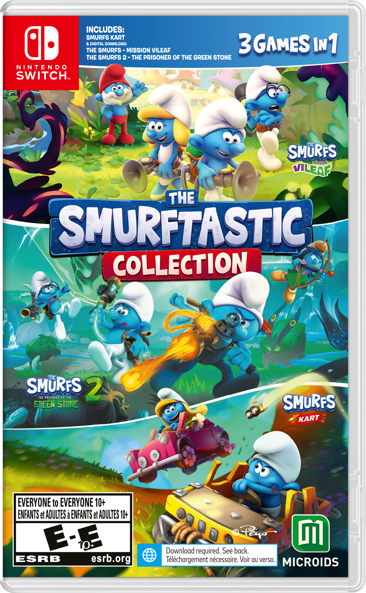 The Smurftastic Collection - Nintendo Switch - Front_Zoom