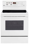 Front Zoom. LG - 6.3 Cu. Ft. Self-Cleaning Freestanding Electric Convection Range - Smooth White.