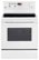 Front Zoom. LG - 6.3 Cu. Ft. Self-Cleaning Freestanding Electric Convection Range - Smooth White.