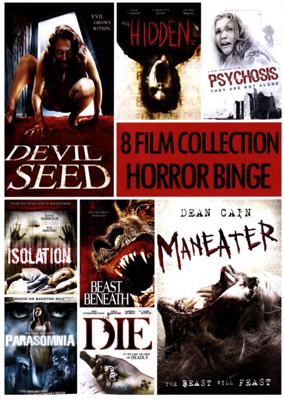 Horror Binge: 8 Horror Features [2 Discs] [DVD]