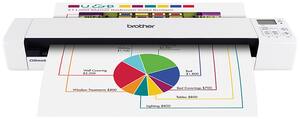Brother - DS-820W Wireless Mobile Scanner - White - Front_Zoom