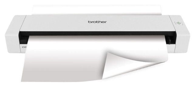 Brother - DS-720D Mobile Duplex Scanner - White - Larger Front