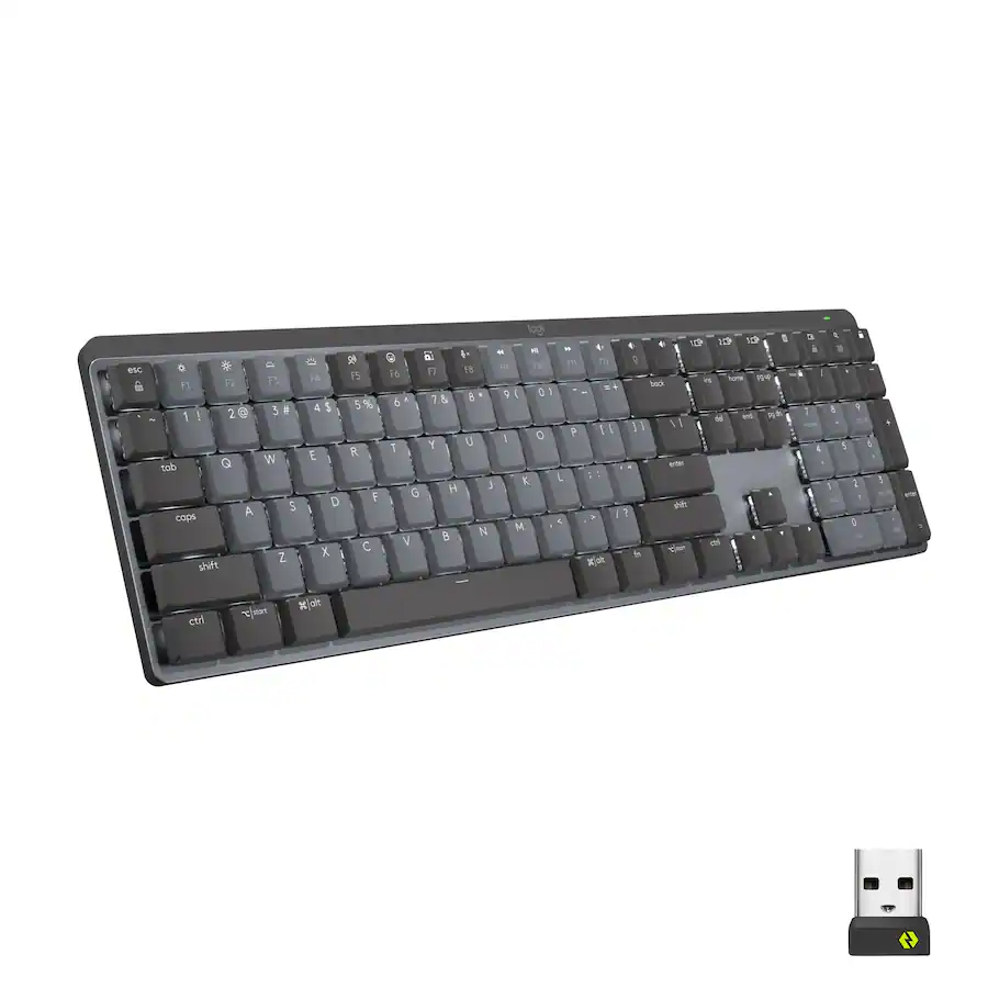 Logitech MX Mechanical Full size Wireless Mechanical Tactile Switch ...