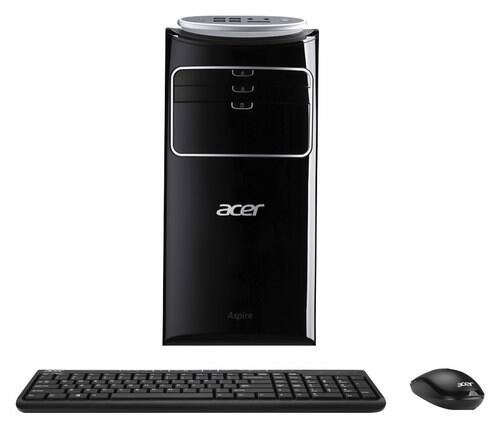 Front Standard. Acer - Aspire Desktop - 8GB Memory - 1TB Hard Drive.