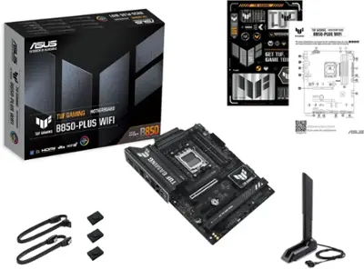 ASUS TUF GAMING B850 PLUS WIFI (Socket AM5) AMD B850 ATX DDR5 Wi ASUS TUF GAMING B850 PLUS WIFI (Socket AM5) AMD B850 ATX DDR5 Wi