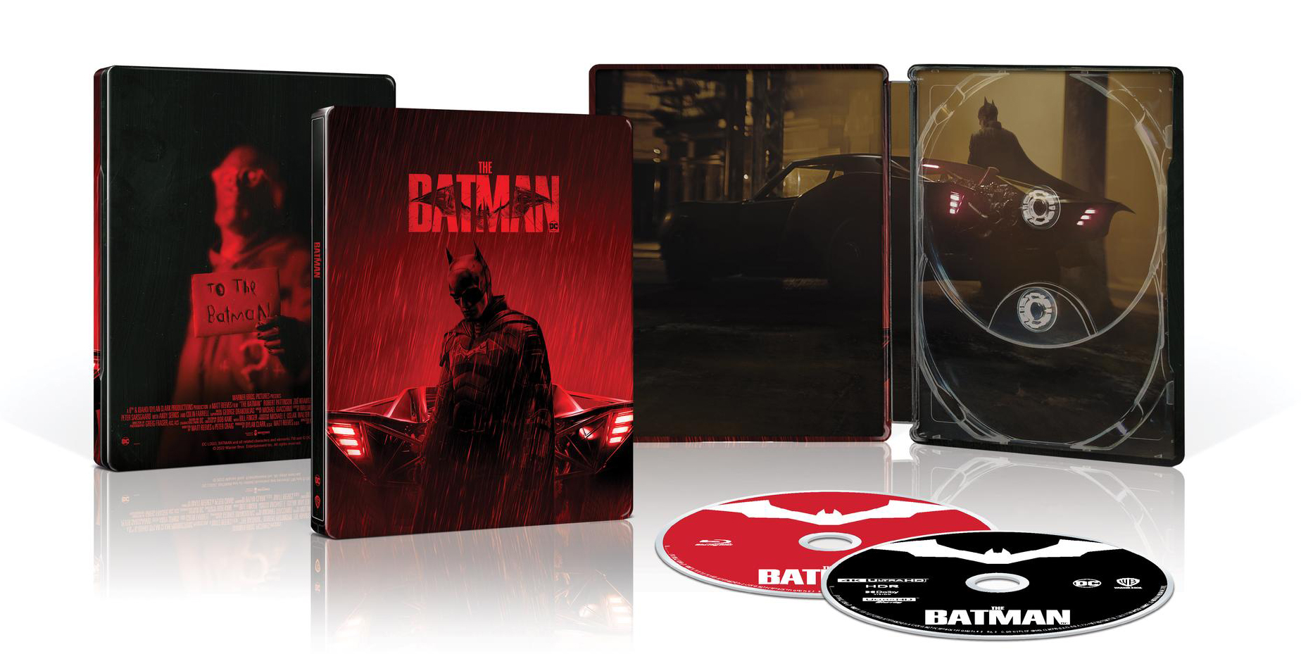 Best Buy: The Batman [SteelBook] [Includes Digital Copy] [4K Ultra 
