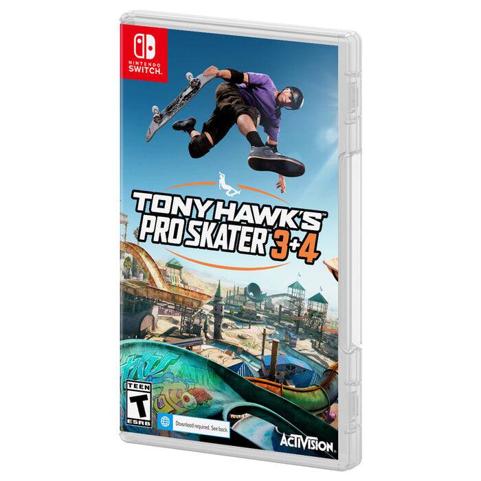 NINTENDO SWITCH  
TONY HAWK'S PRO SKATER 3+4  
TEEN T  
ESRB  
Download required. See back.  
ACTIVISION