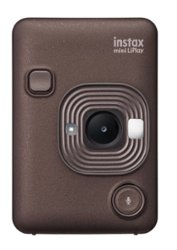 Fujifilm - INSTAX MINI LIPLAY Hybrid Instant Camera - Deep Bronze - Front_Zoom