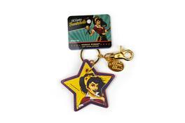 DC Comics - Bombshells Wonder Woman Faux Leather Keychain - Yellow