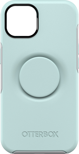 OtterBox - Otter+Pop Symmetry Series Case - iPhone 13 - Light Blue