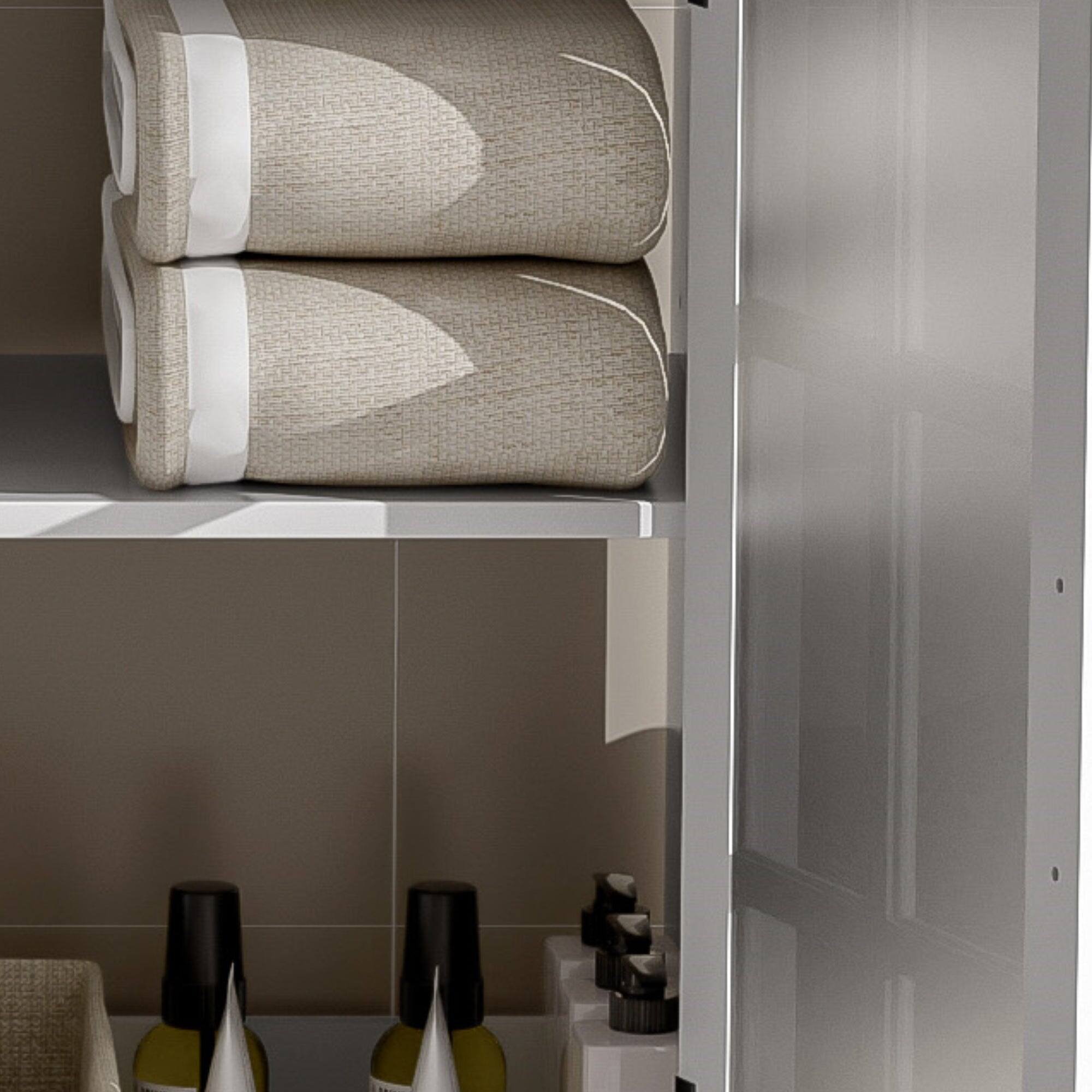 Left. Boyel Living - 30 Inch Modern Bathroom Vanity with Ceramic Sink Tempered Glass and Black Handles Rubber Wood Frame White - White.