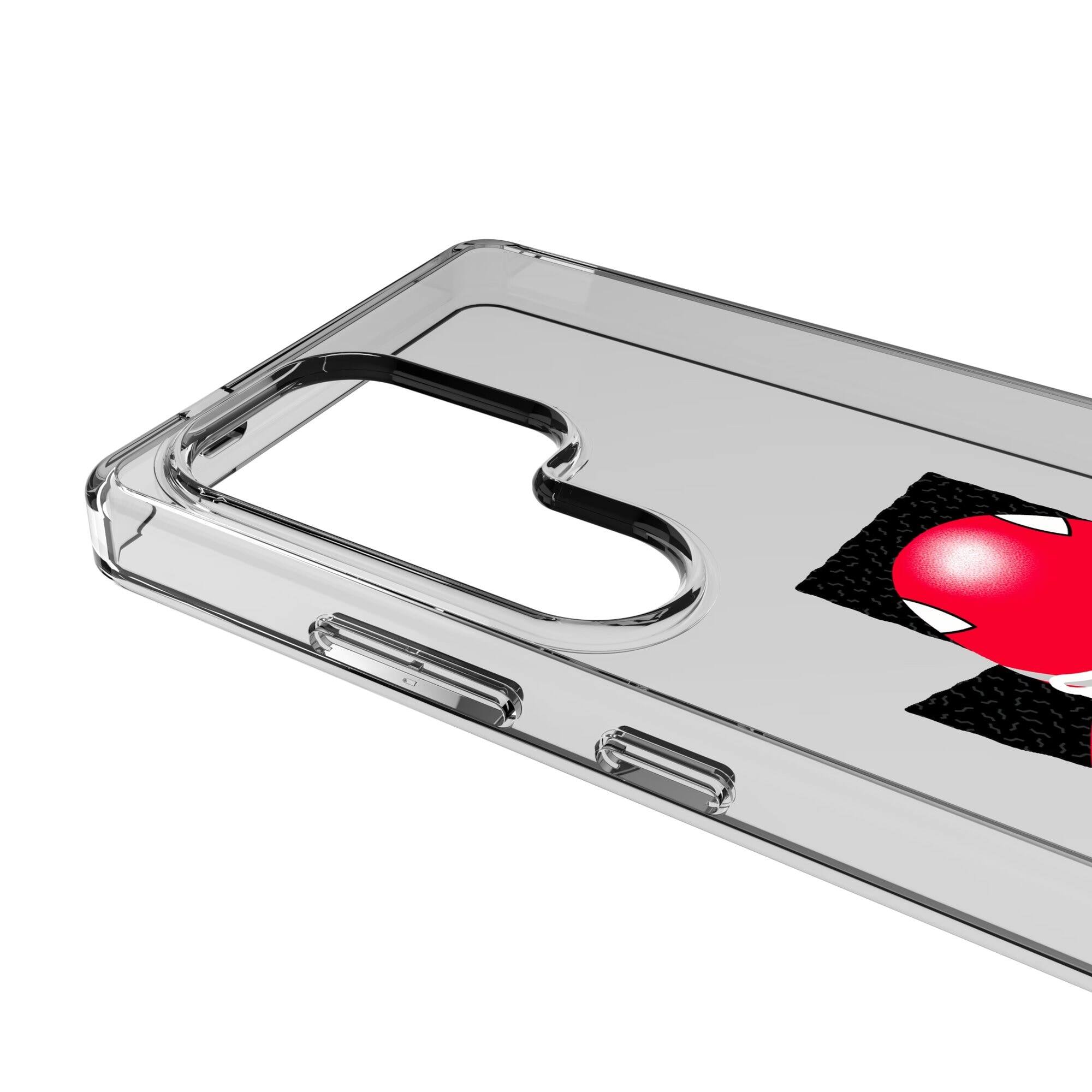 Alt View 2. Keyscaper - Kansas City Chiefs Galaxy Clear Case - S23 Ultra - Multicolor.