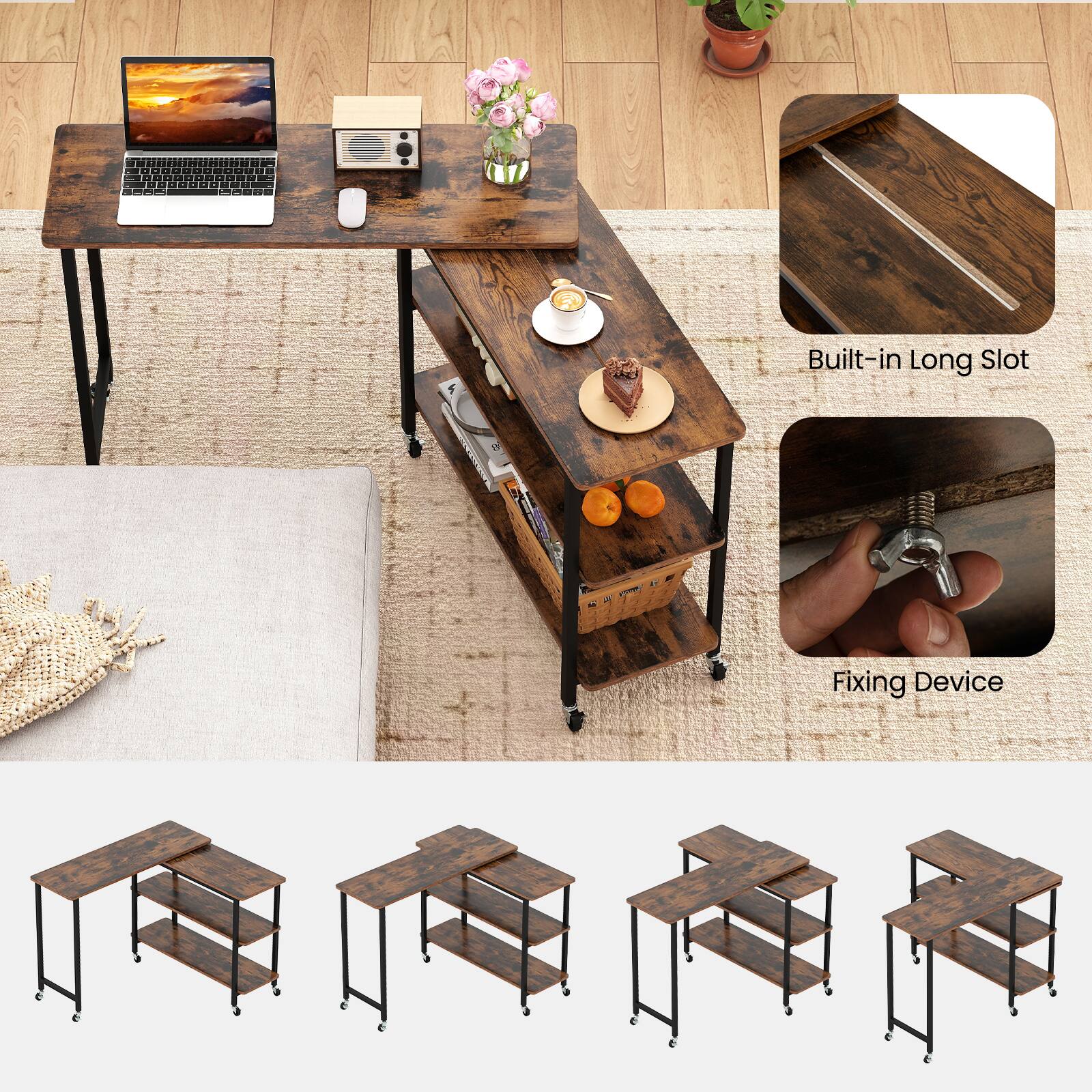 - Built-in Long Slot
- Fixing Device