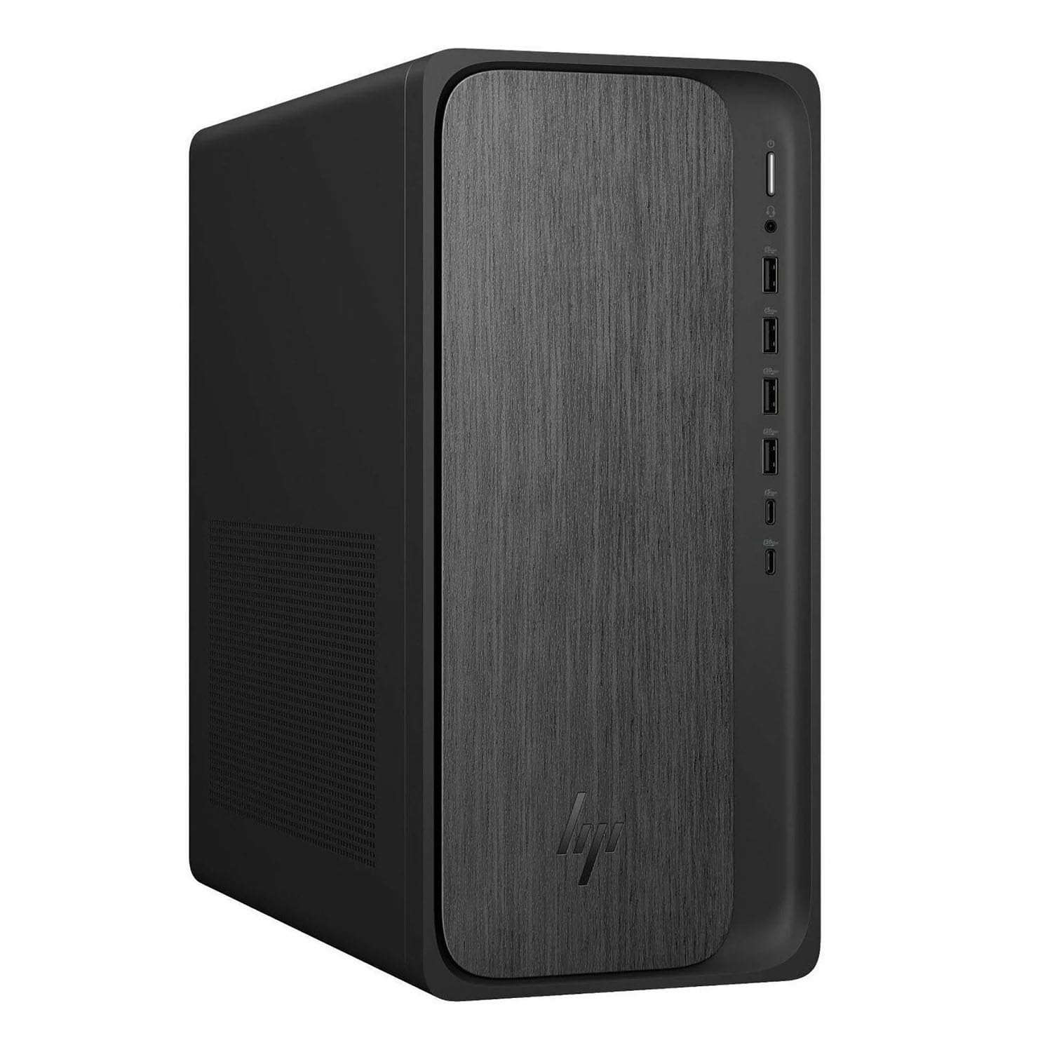 Alt View 3. HP - OmniDesk M02 AI PC (Next Gen Envy) Desktop (AMD Ryzen 7 8700G, 16GB DDR5, 1TB SSD, AMD Radeon 780M, Win 11 H) - Ryzen 7.