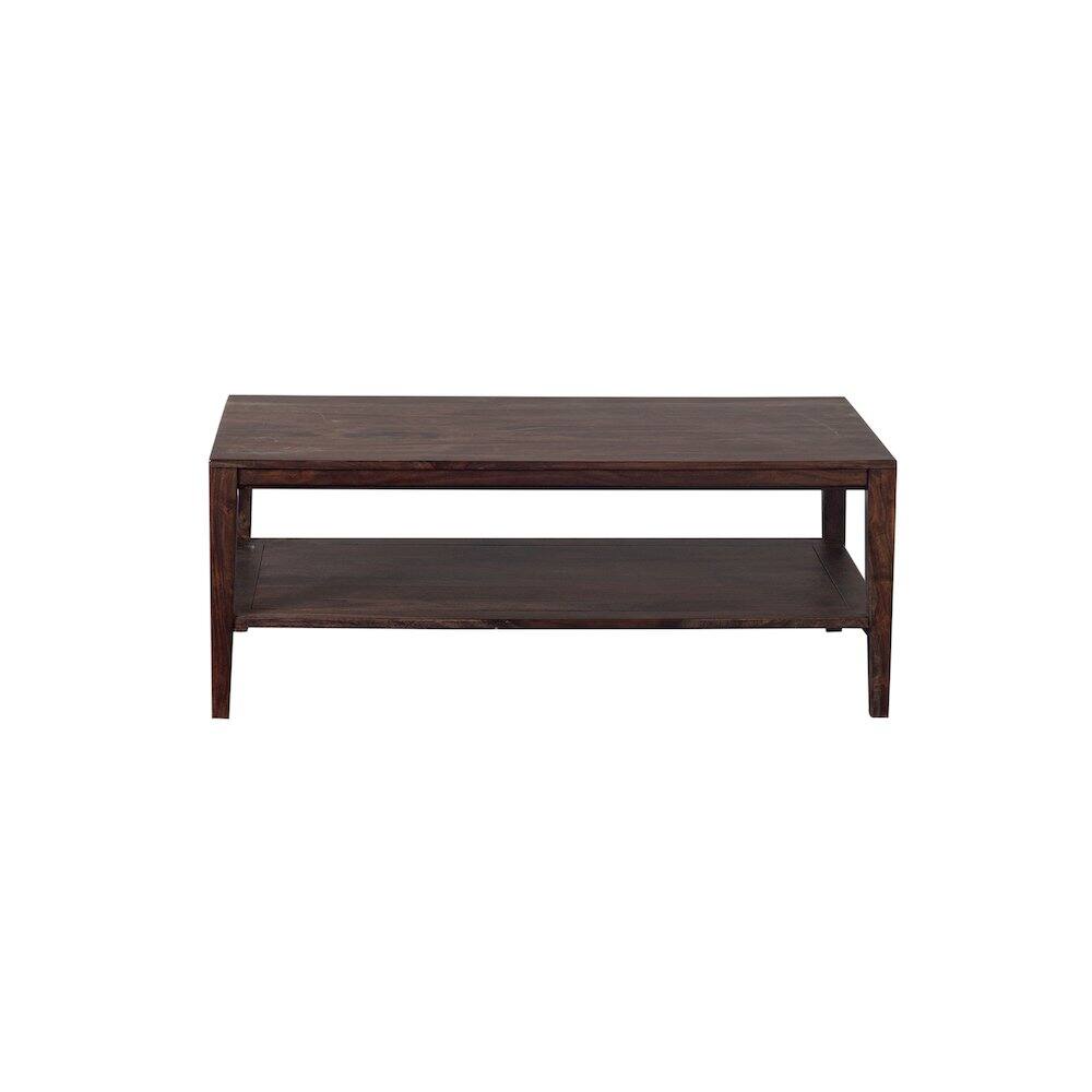 Porter Designs Fall River Solid Sheesham Wood Coffee Table Gray - Best Buy