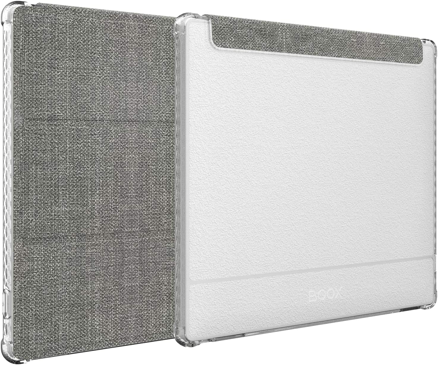 TUDIA - SKN FLIP Designed for Onyx Boox Go 7 / Go Color 7 Case (Gen 1 & 2, 2024/2025) - Grey - Gray