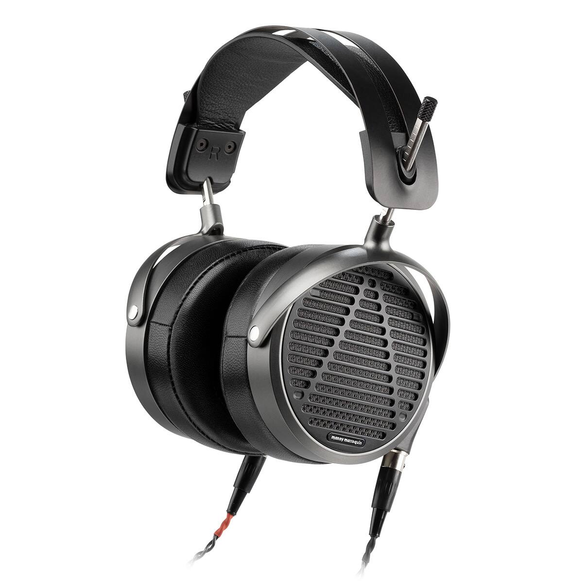 Front. Audeze - Audeze MM-500 Open-Back Studio Headphones - Black.