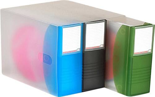 Angle Standard. Atlantic - 72-Disc Media Album Set - Blue/Gray/Green.