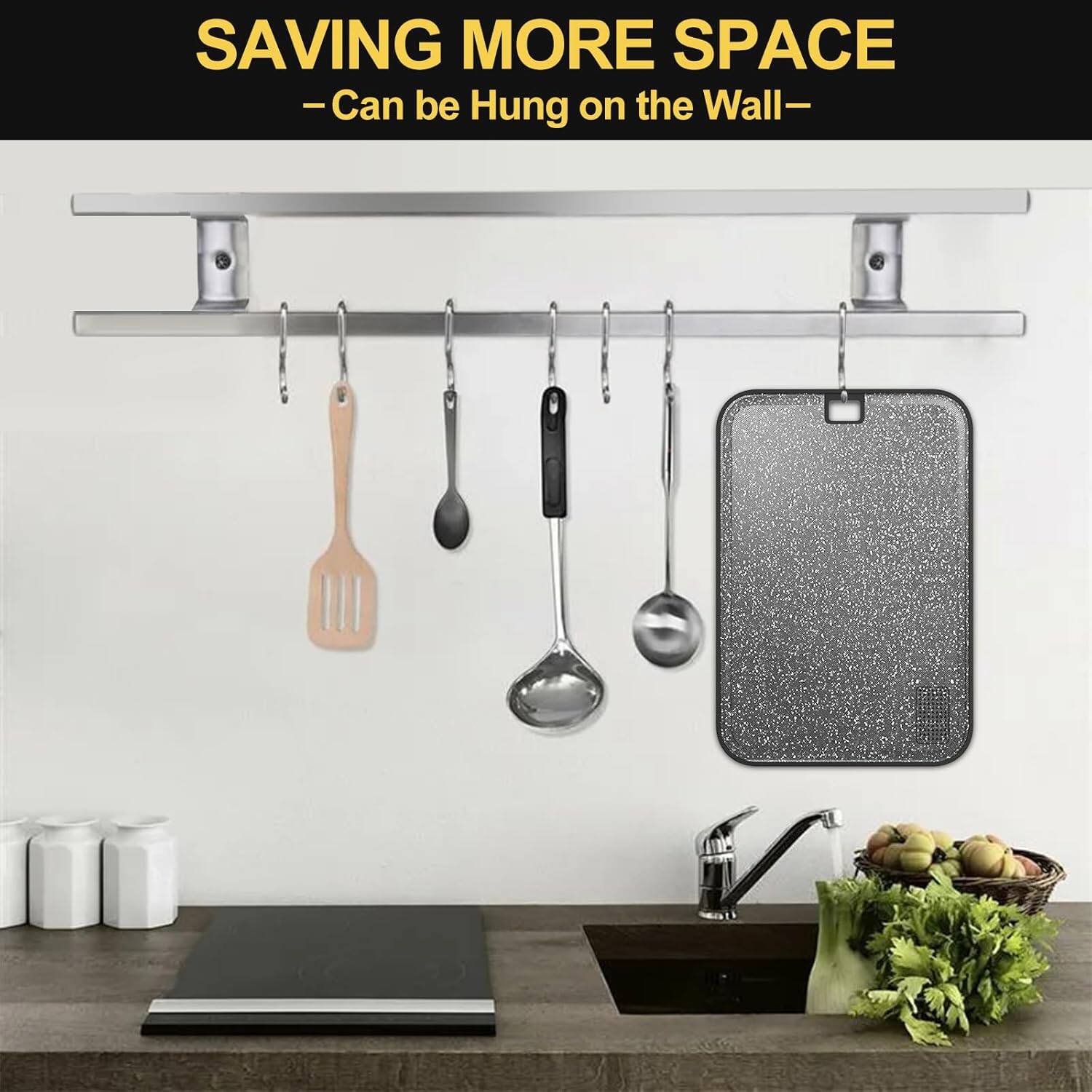 SAVING MORE SPACE  
— Can be Hung on the Wall —