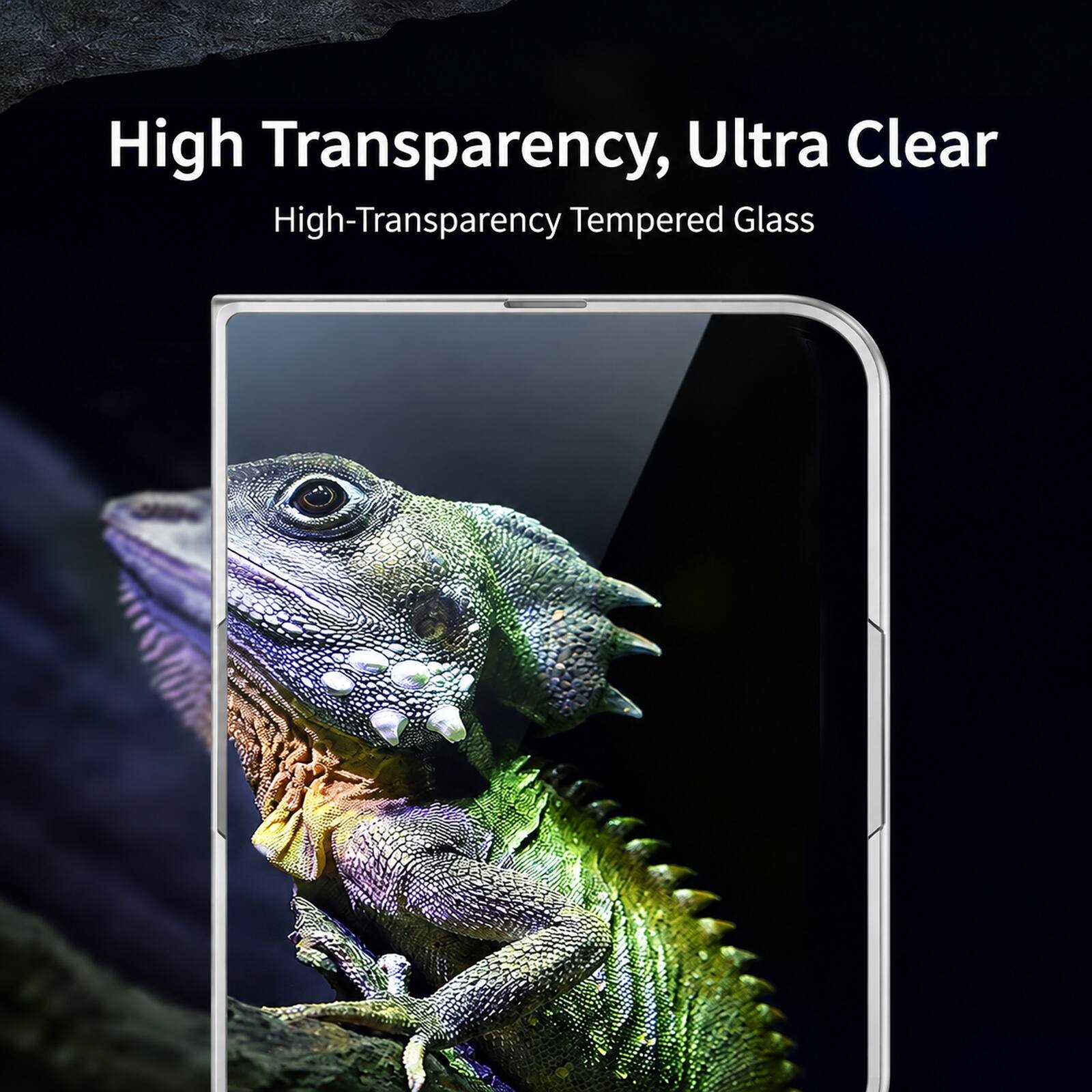 High Transparency, Ultra Clear  
High-Transparency Tempered Glass