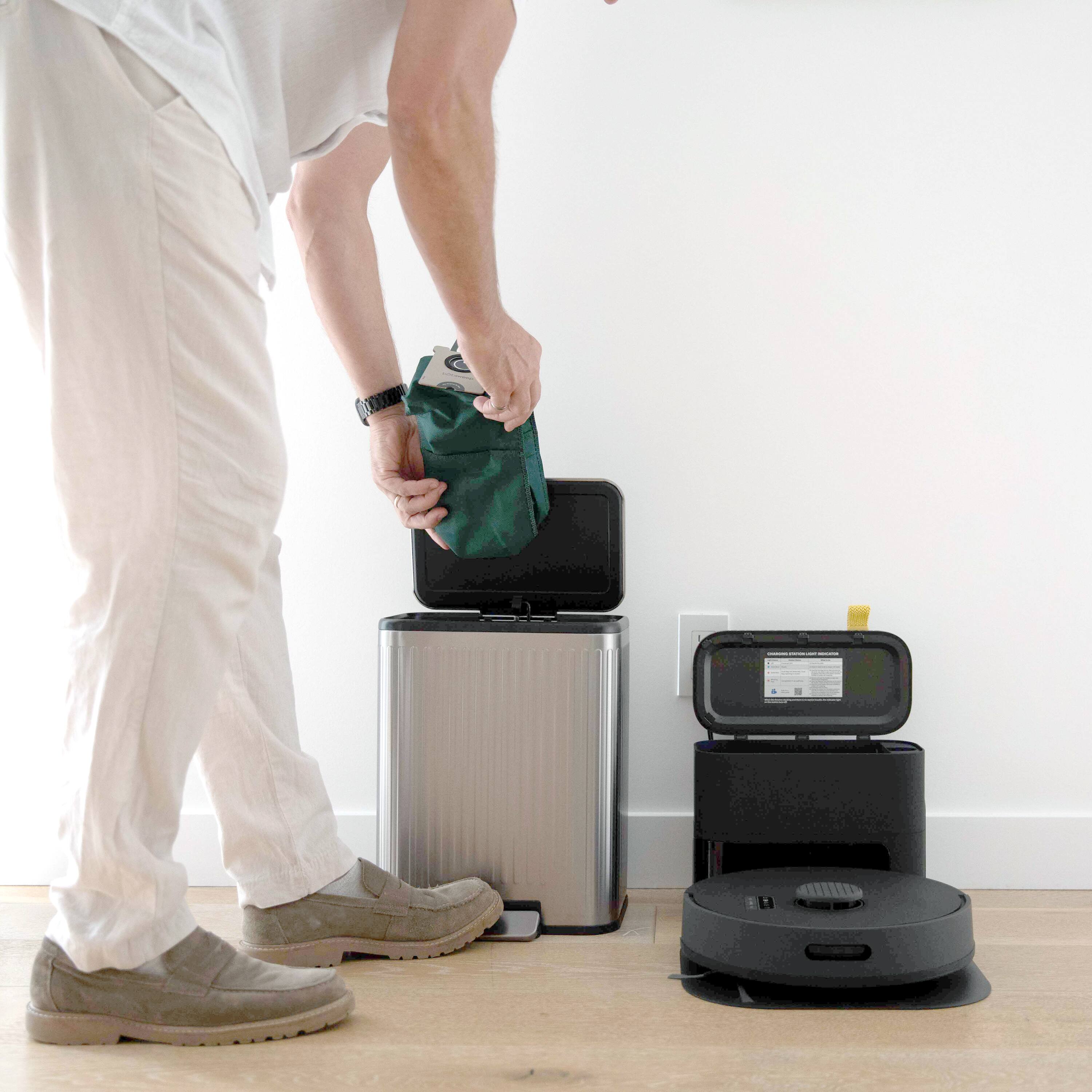 Alt View 2. bObsweep - Bio 3-Liter Reusable Dust Bag.