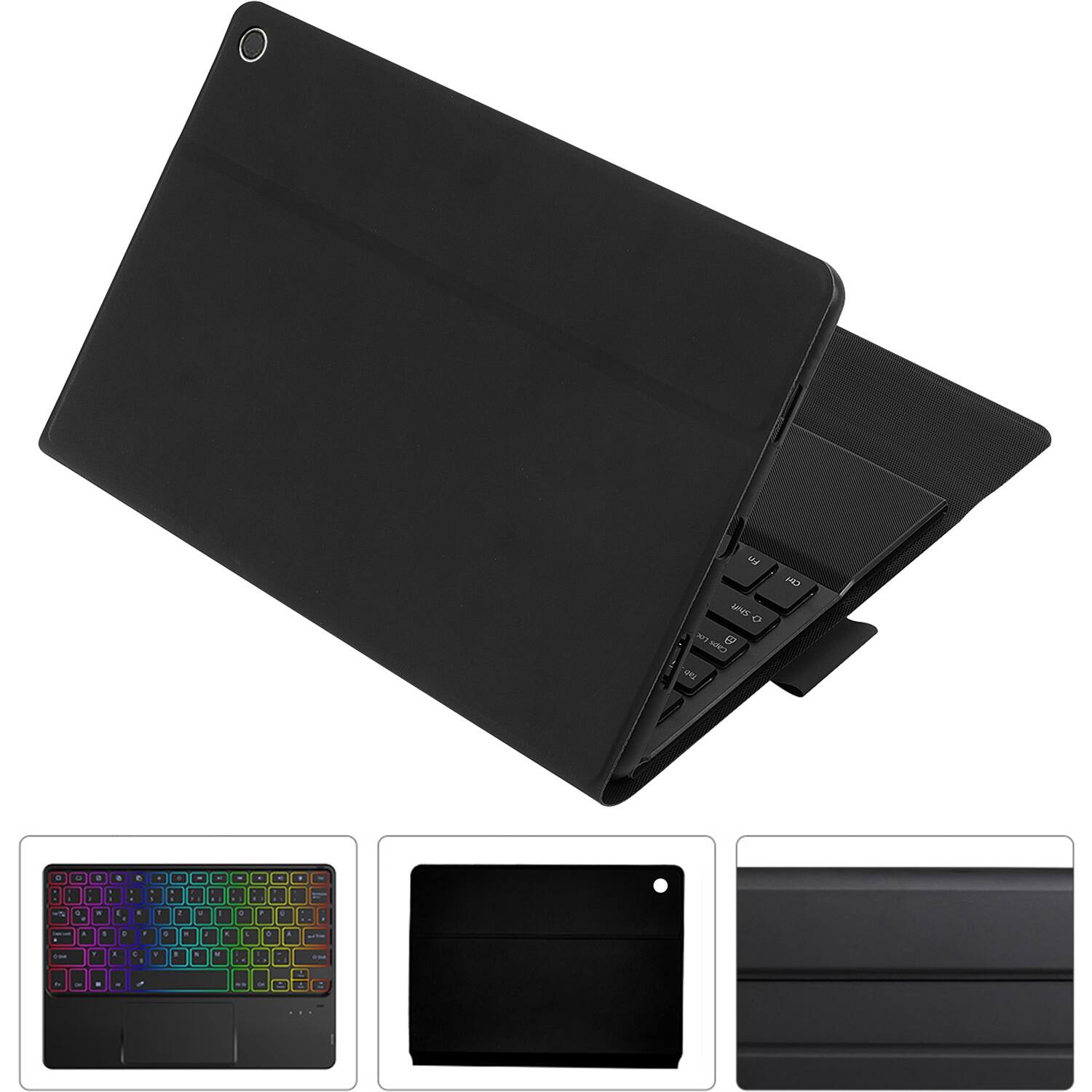 Alt View 11. SaharaCase - Keyboard Case for Google Pixel Tablet - Black.