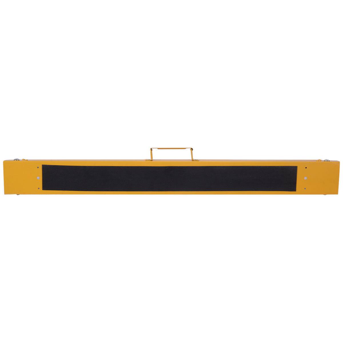 Alt View 8. Gymax - Gymax 2 Pack Heavy Duty Saw Horse Steel Folding Legs Portable - Black, Yellow.