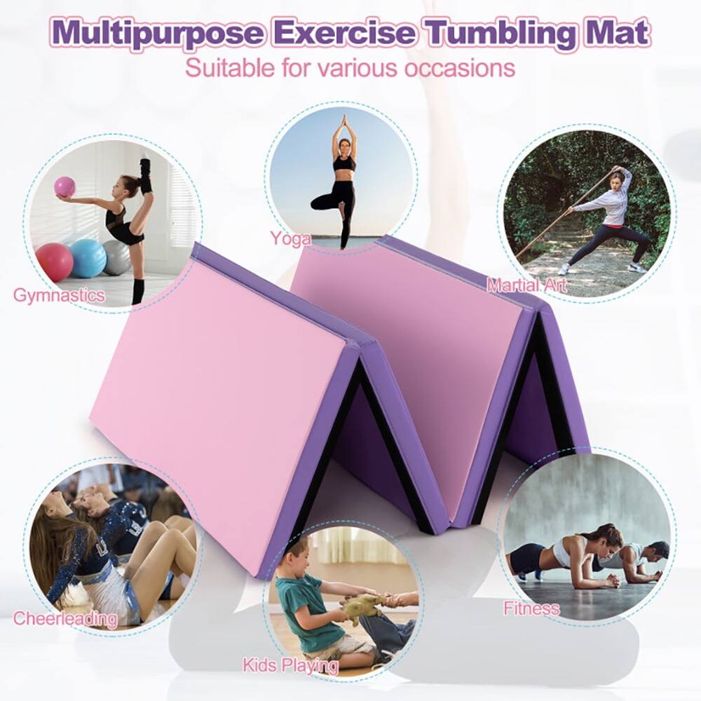 Multipurpose Exercise Tumbling Mat  
Suitable for various occasions  
- Yoga  
- Gymnastics  
- Martial Art  
- Cheerleading  
- Fitness  
- Kids Playing