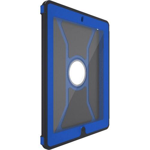 Front Standard. OtterBox - Defender iPad Case - Deep Sea.