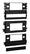 Front. Metra - Installation Kit for 1986-1995 Mazda Vehicles - Black.