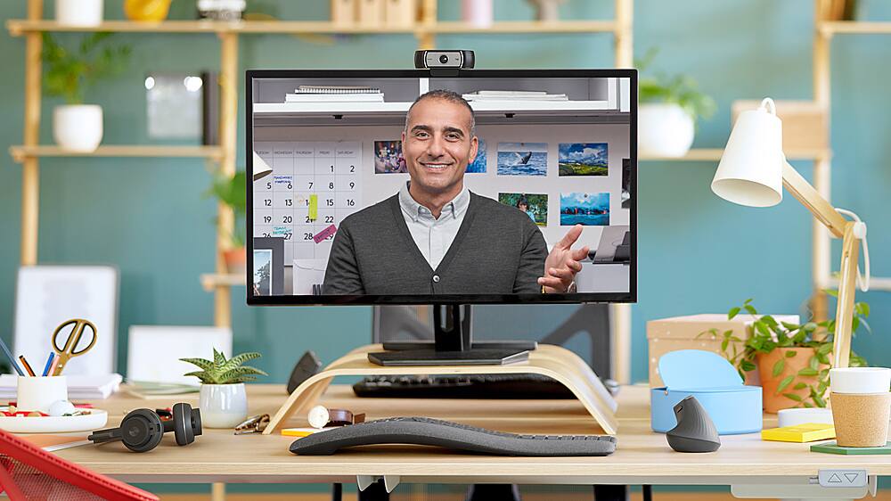 Alt View 11. Logitech - C930e Full HD 1080p Business Webcam - Black.