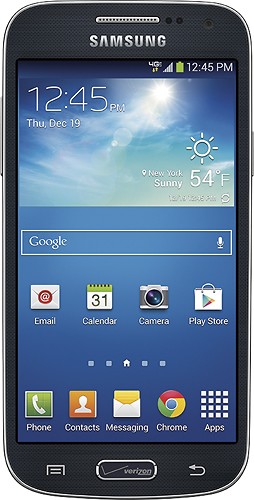  Samsung - Galaxy S 4 Mini 4G LTE Cell Phone - Black (Verizon Wireless)