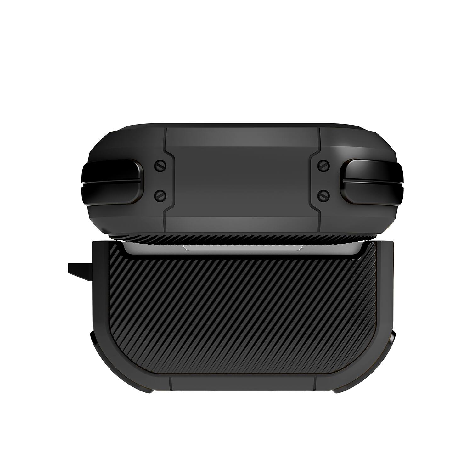 Alt View 13. SaharaCase - Armor Case for AirPods Pro 2 (1st Gen and 2nd Generation 2022) - Black.