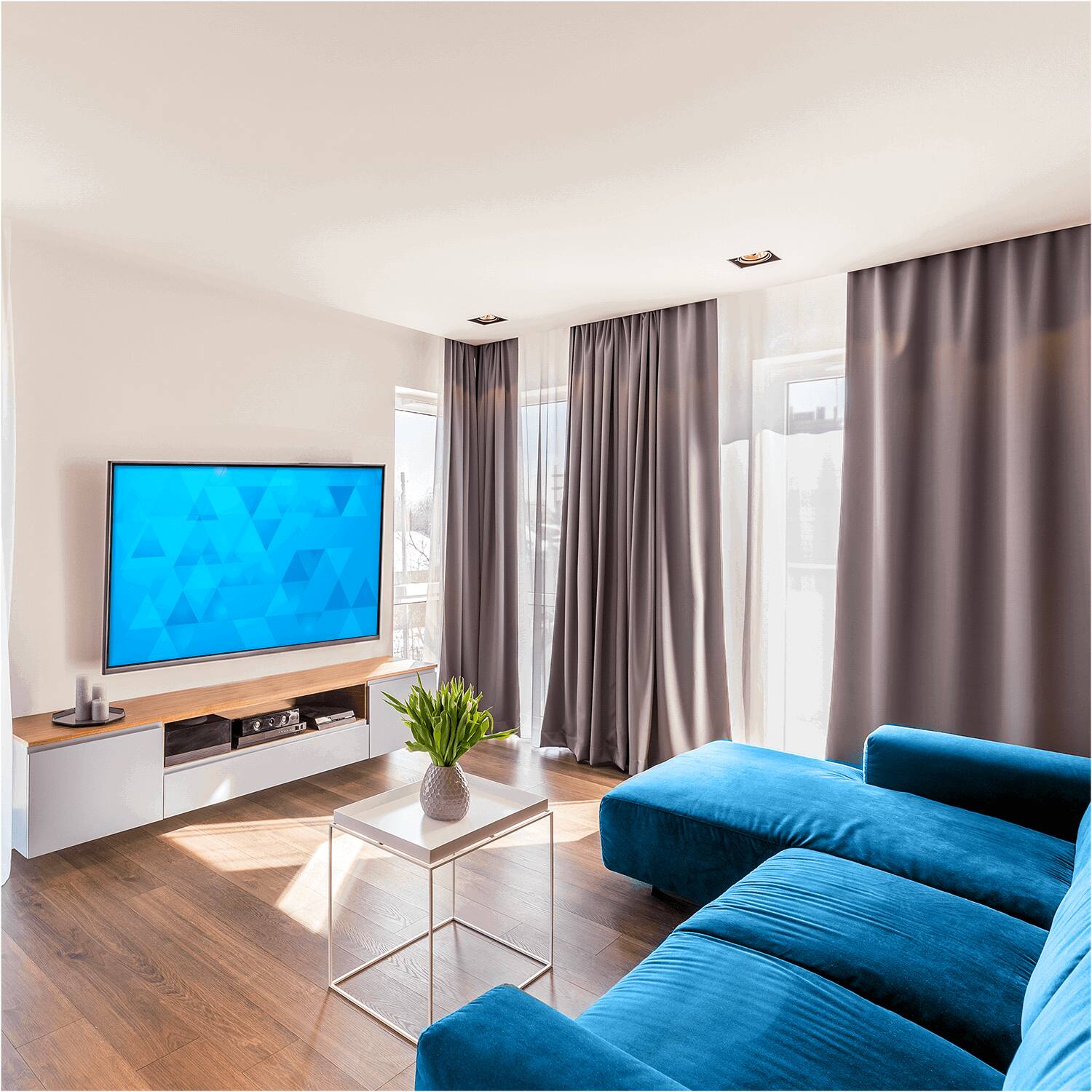 Angle. Mount-It! - Tilting TV Wall Mount – Fits 37"-100" TVs, Up to 165 lb, Low-Profile Tilt Bracket - Black.