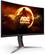Left. AOC - G2 Series C27G2Z 27" LCD Curved FHD FreeSync Monitor - Black/Red.