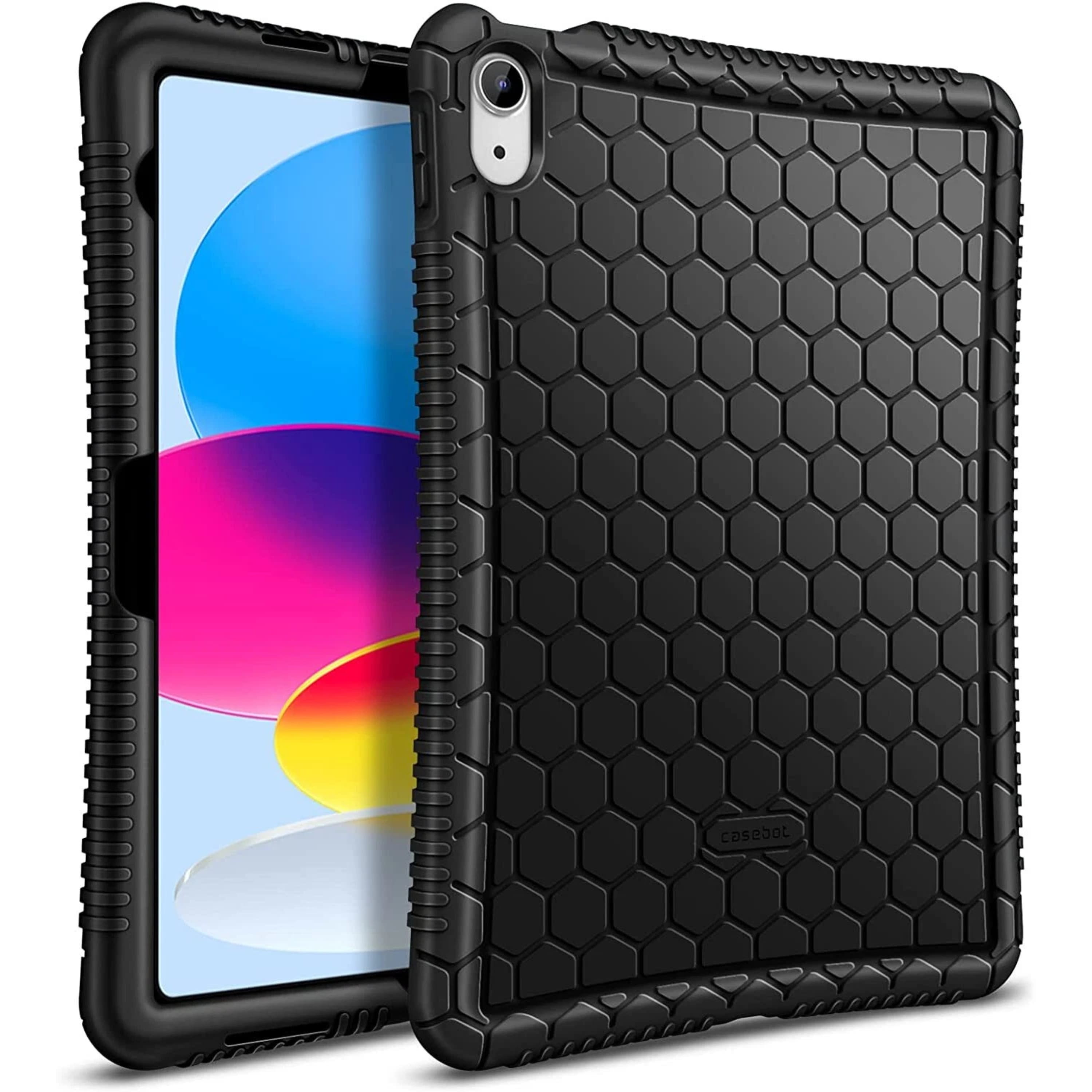 Kitcheniva - Silicone Protective Case For iPad A16 11th Gen 11 Inch 2025 - Black