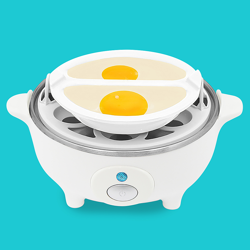 Best Buy: Elite Gourmet Automatic Easy Egg Cooker White EGC-007