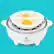 Alt View 14. Elite Gourmet - Automatic Easy Egg Cooker - White.