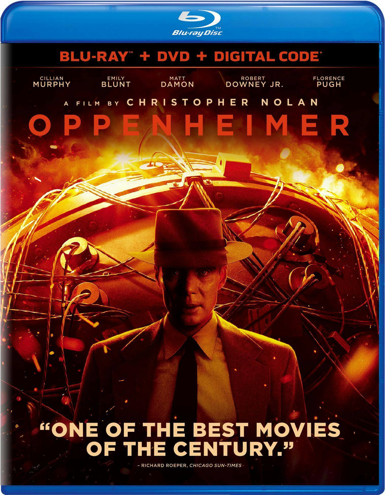 Front. Oppenheimer (with DVD) [Blu-ray].