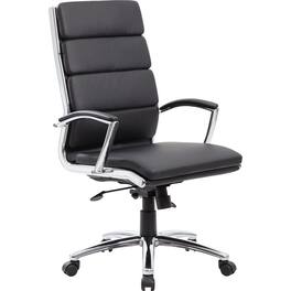 Boss Office Products - CaressoftPlus Executive Chair, (B9471-BK) - Black