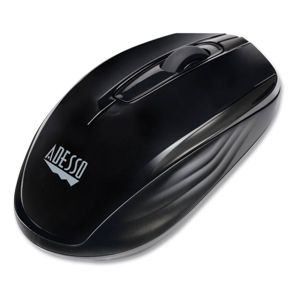 Back. Adesso - Adesso iMouse S50 - 2.4GHz Wireless Mini Mouse - Travel Mouse - Optical - Wireless - 30 ft - Radio Frequency - 2.40 GHz - Black.
