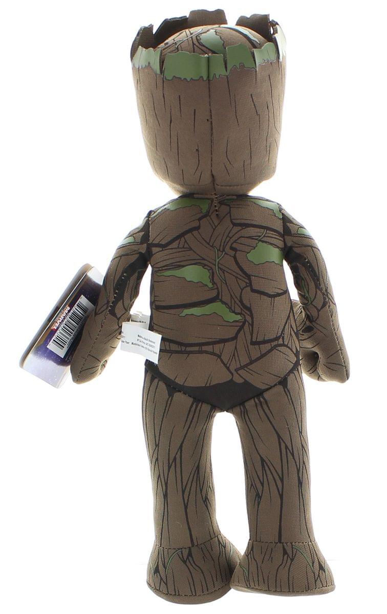 Alt View 1. Marvel - Guardians of the Galaxy 11" Plush Doll Groot Bleacher Creature - Brown.