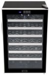 Front Zoom. Whynter - 28-Bottle Wine Cooler - Stainless steel.