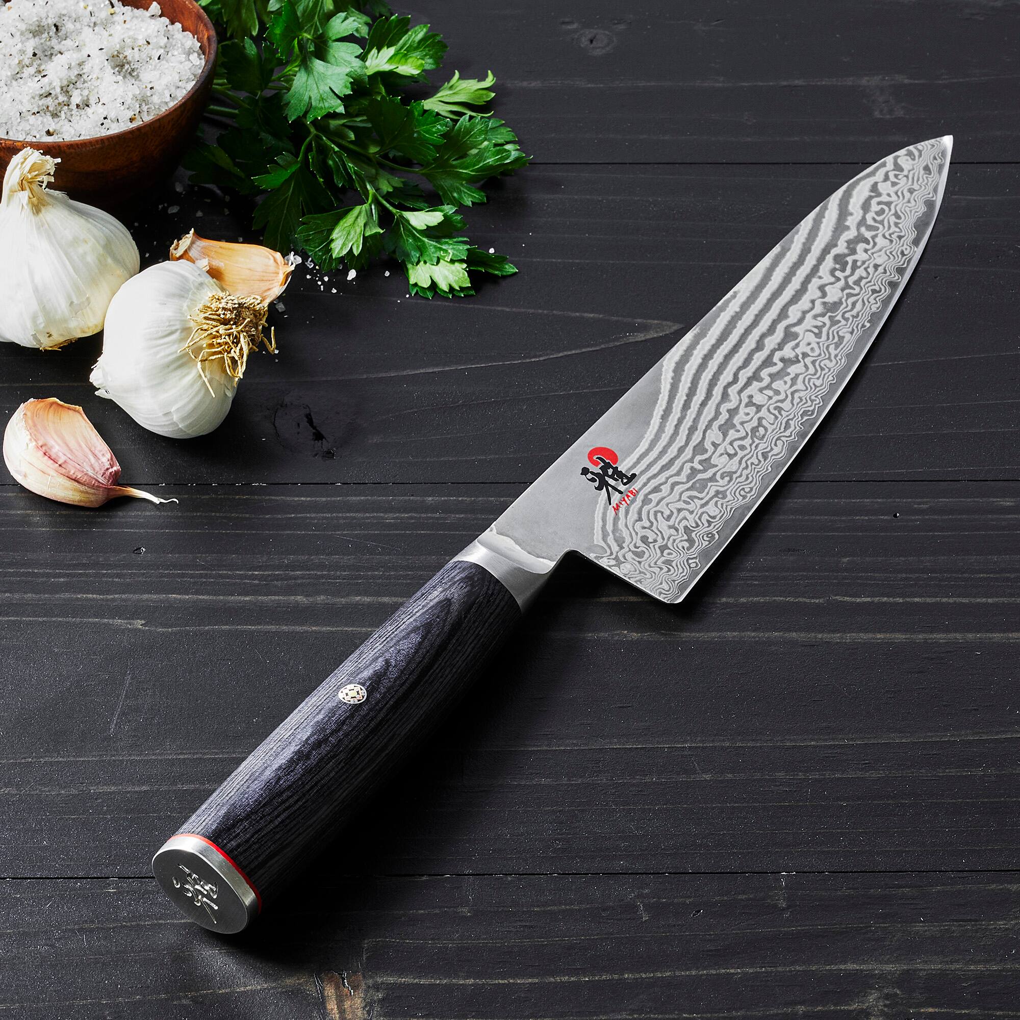 魔王　720ml × 12本　2025F ⑧ Miyabi Kaizen II 8 inch Chef's Knife Stainless Steel 34681